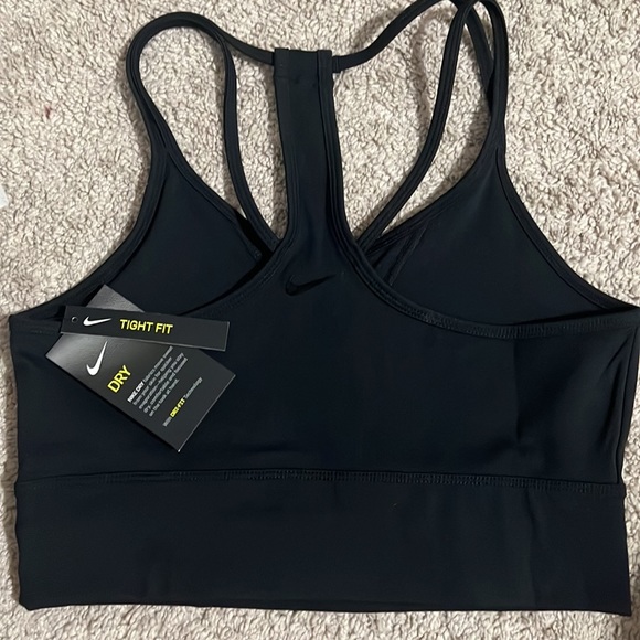 Nike Dri-Fit Womens Sports Bra Tight Fit Criss Cross - Picture 2 of 5